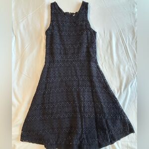 Place Black Lace Detail Garment